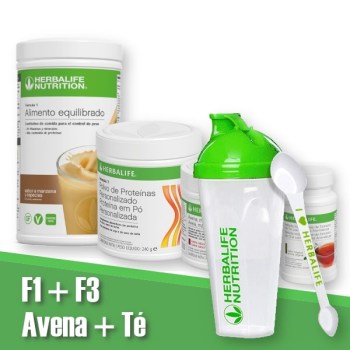 Batido | Té | Proteína F3 | Avena + Accesorios