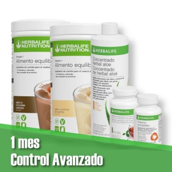 Pack avanzado control de peso Herbalife | 1 mes